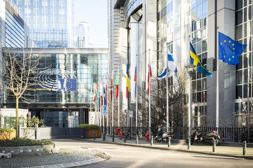 European Parliament in Brussels